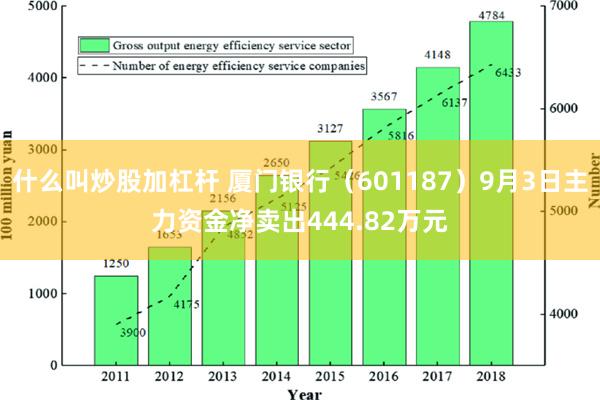 什么叫炒股加杠杆 厦门银行（601187）9月3日主力资